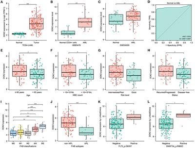 DOK2 Has Prognostic and Immunologic Significance in Adults With Acute Myeloid Leukemia: A Novel Immune-Related Therapeutic Target